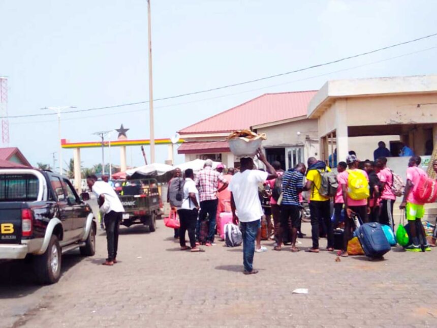 frontières terrestres