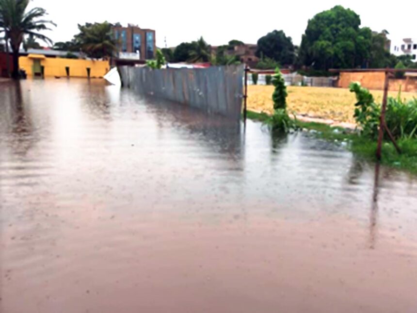 Pluie dans le grand Lomé