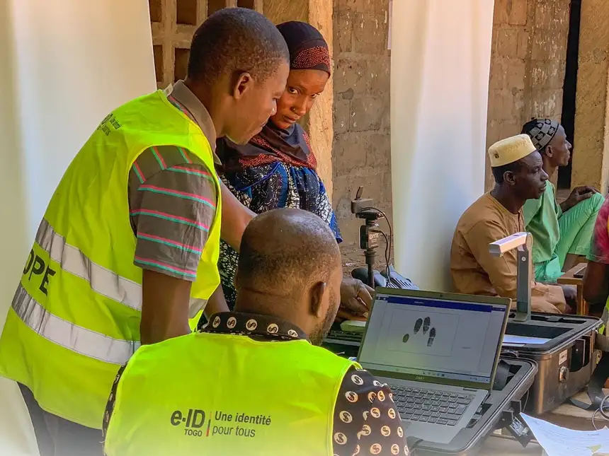 Enregistrement biométrique