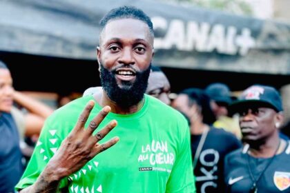 Rich results on Google's SERP when searching for 'Adebayor'