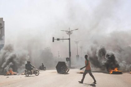 Rich results on Google's SERP when searching for 'Burkina'