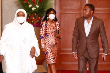 Rich results on Google's SERP when searching for 'Fadjimata Sidibé'