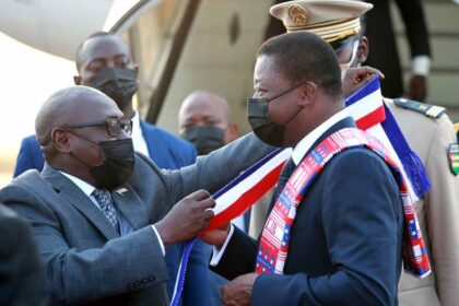 Rich results on Google's SERP when searching for 'Libéria'