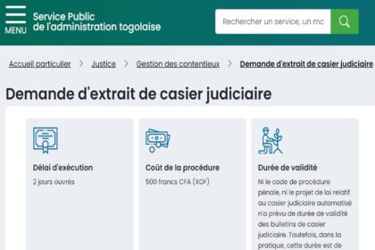 Casier judiciaire