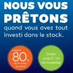 Avance sur Stock