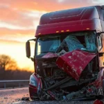 Un accident spectaculaire