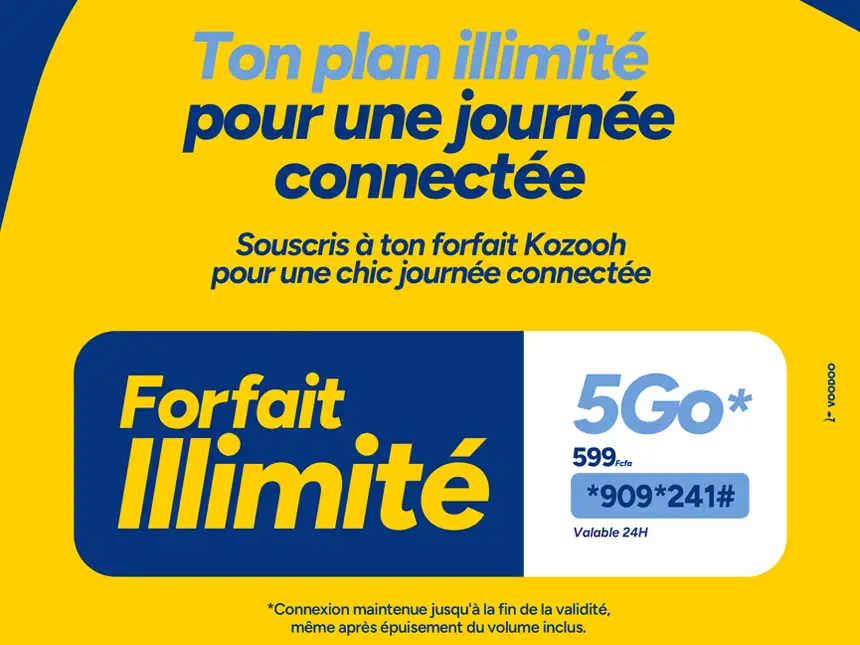 Forfait Illimité 5Go
