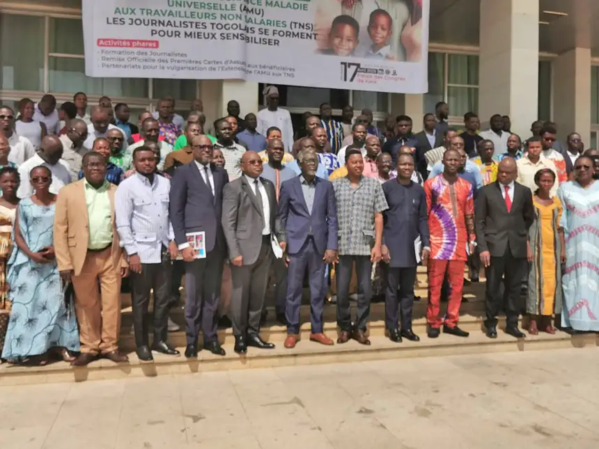 journalistes togolais