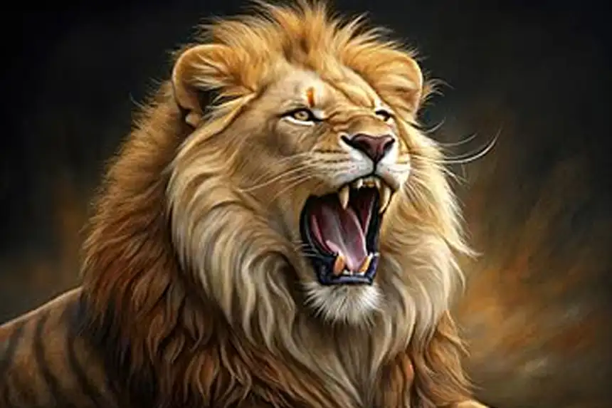 fausse alerte au lion