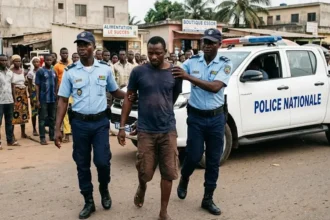 un braqueur nigérian