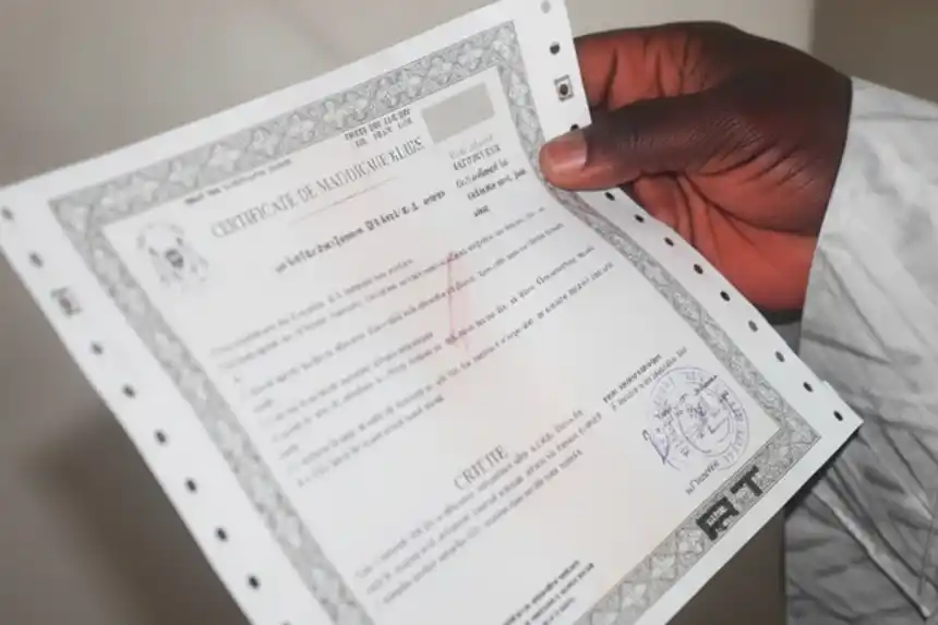 Certificat de nationalité