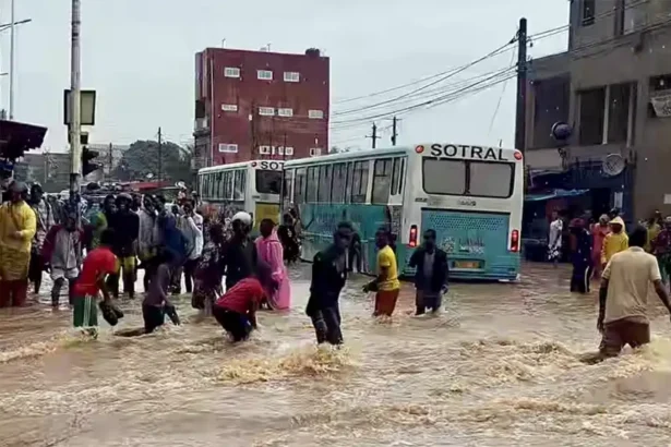 inondations à Lomé